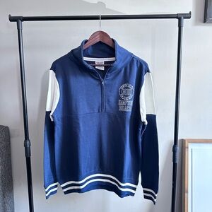 Exist Beach Sweatshirt Size Medium Navy Hampton Beach Quarter Zip Sweatshirt